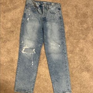 Blue Distressed Jeans